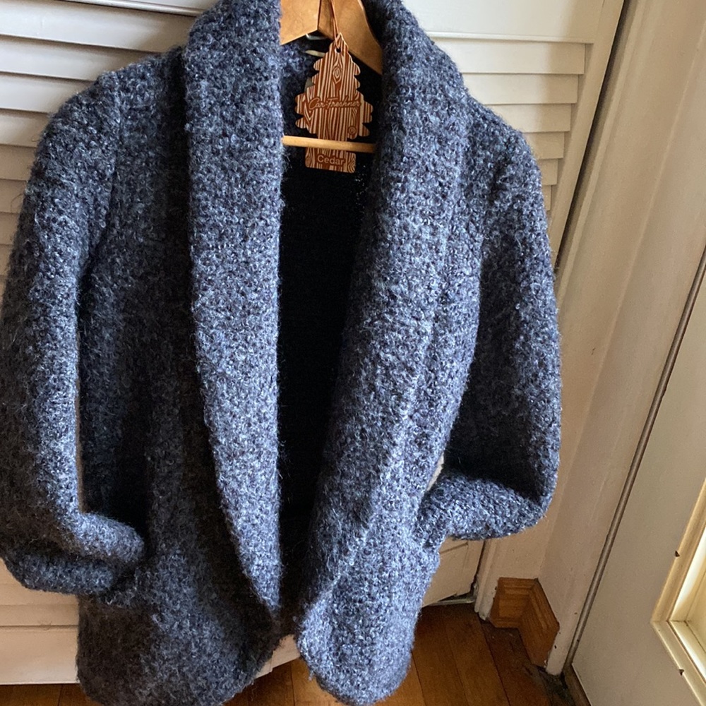 WILFRED | Fabric made in Italy gray wool blend coat women’s 00 front pockets